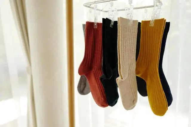 Alt view image 4 of 4 - Lian LifeStyle Fascinating Children 4 Pairs Knee High Wool Socks Comfortable and Health Focused Size S(13-15cm/3Y-5Y) HR1618 Assorted Boy Color