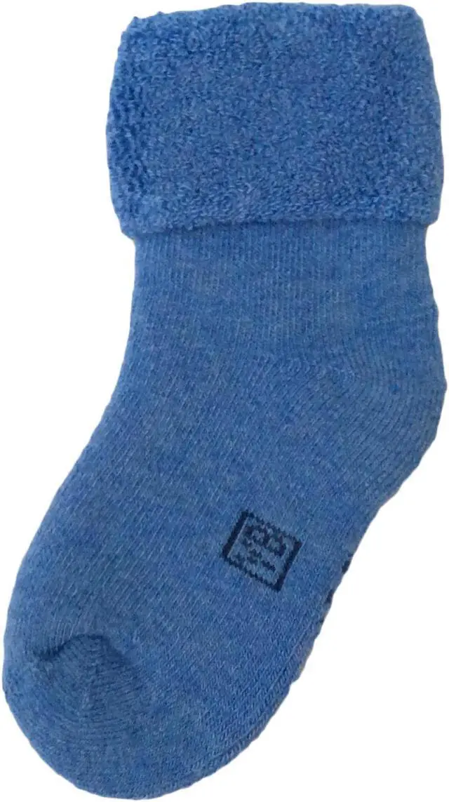 Alt view image 4 of 4 - Lian LifeStyle Boy's 3 Pairs Fascinating Knee High Wool Socks. Resistant, Comfortable and Health Focused 12M-24M (Blue)