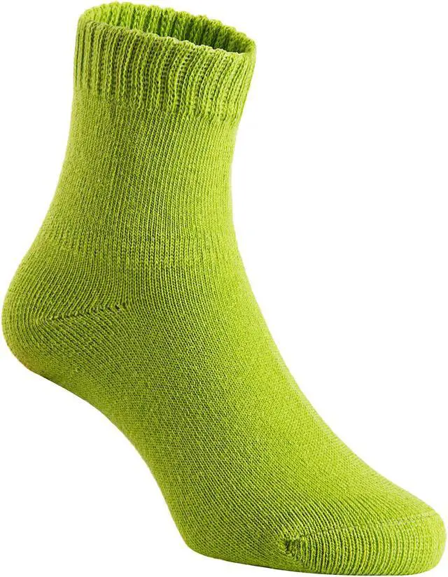 Alt view image 4 of 4 - Lian LifeStyle Premium Children' 6 Pairs Cotton Crew Socks Durable & Top Quality Kids Socks JH007 Size 3Y-5Y Boy Color