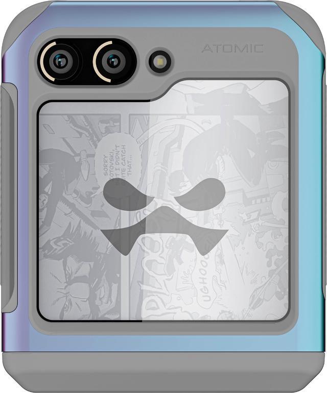 Ghostek Covert Samsung Galaxy Z Flip5 Clear Case for Flip 5 Protective Cover (Smoke)