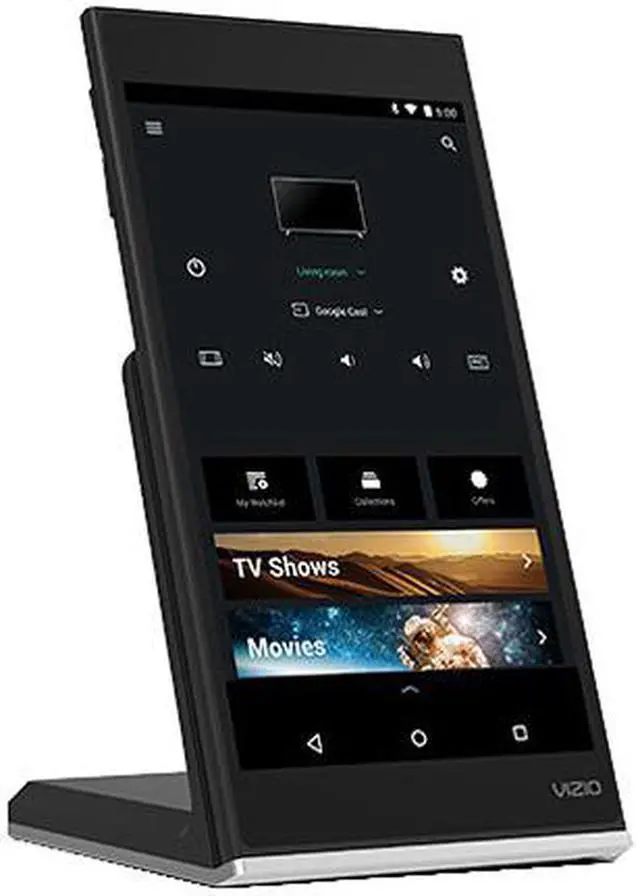 Alt view image 4 of 20 - Vizio XR6M10 SmartCast Tablet Remote - Integrated Octa-Core Processor - 8 GB Storage - 6-inch Touchscreen Display - Android 5.1.1