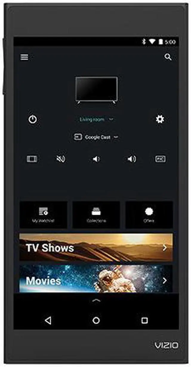 Alt view image 3 of 20 - Vizio XR6M10 SmartCast Tablet Remote - Integrated Octa-Core Processor - 8 GB Storage - 6-inch Touchscreen Display - Android 5.1.1