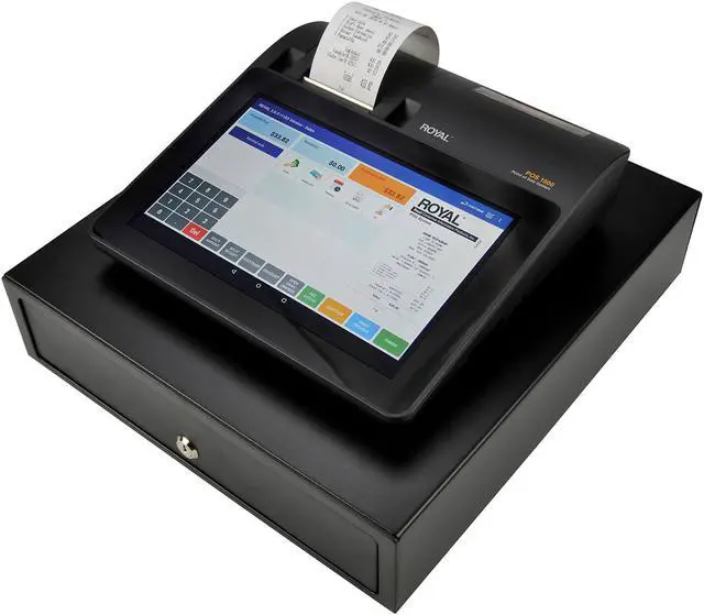 Alt view image 5 of 12 - Royal POS 1500 Point of Sale Cash Management System with Built-in Thermal Printer (89207J)