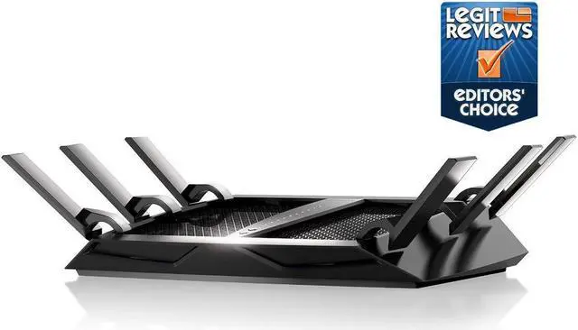 Alt view image 4 of 6 - NETGEAR Certified R8000-100NAR Nighthawk X6 AC3200 Tri-Band Gigabit Wi-Fi Router