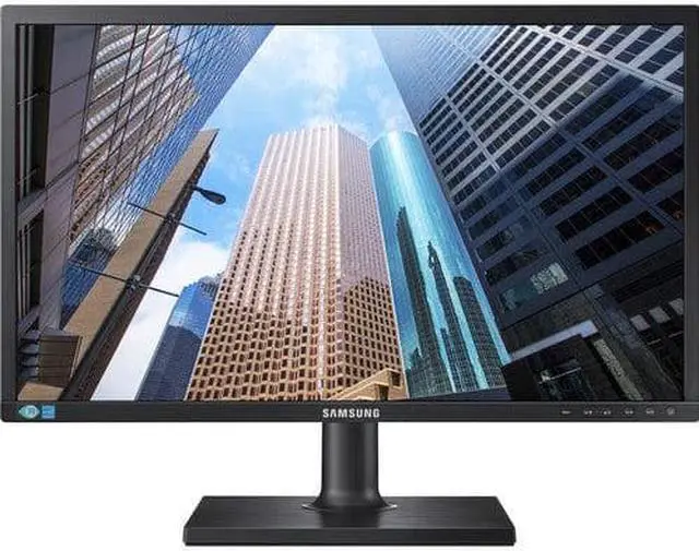 Alt view image 2 of 6 - Samsung S24E450DL Se450 23.6In 1920X1080-Fhd 1K:1-Contrast 5Ms-Response Vga/Dvi/Dp Led Display With Height/Pivot/Swivel/Tilt-Adjustment Black 90Day