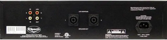 Alt view image 8 of 9 - Klipsch KA-1000-THX 120V Subwoofer Amplifier