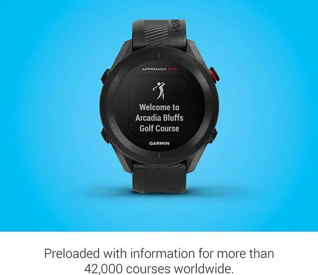 Alt view image 4 of 4 - Garmin G010-N2472-00 Approach S12 42k+ Preloaded Courses GPS Golf Watch Black