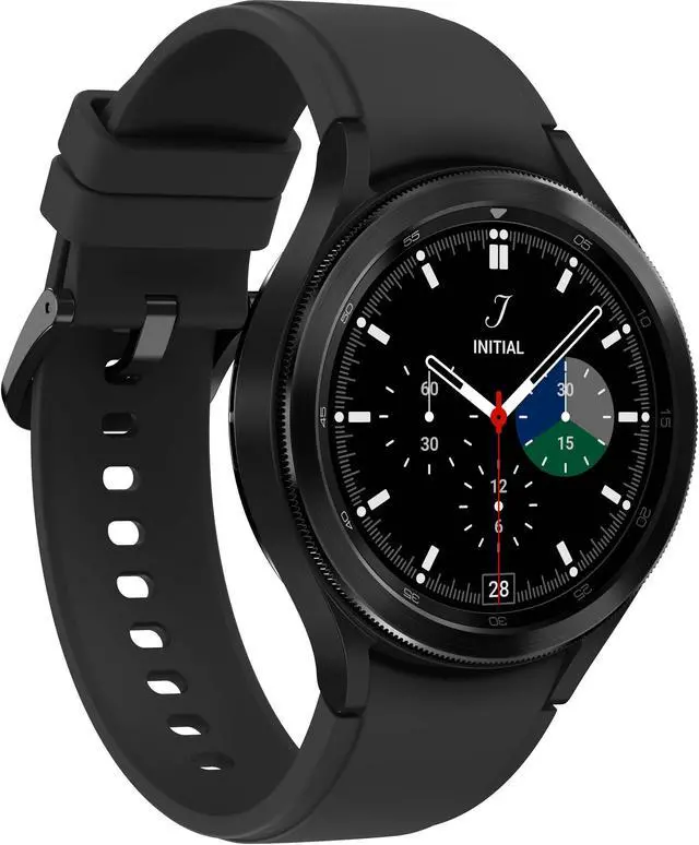 Alt view image 10 of 15 - Samsung SM-R890NZKAXAA Electronics Galaxy Watch 4 Classic 46mm Smartwatch with ECG Monitor Tracker, Black