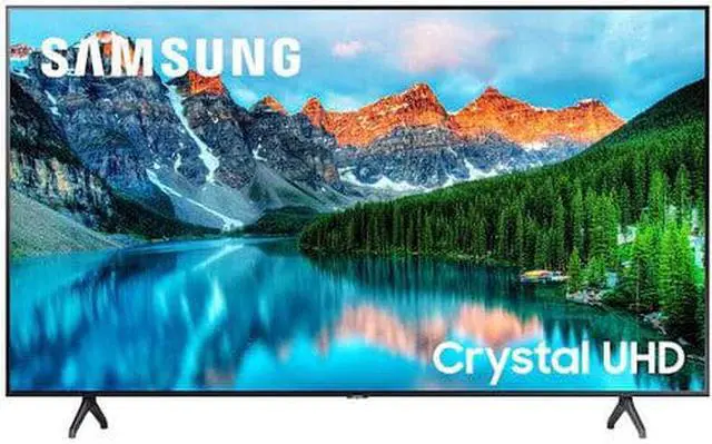 Alt view image 2 of 8 - Samsung LH65BETHLGFXGO 65-Inch BE65T-H Crystal 4K UHD Commercial TV - 3840 x 2160 - 60 Hz - 4700:1 - 8 ms - 16/7 Operation - Wi-Fi - HDMI - USB - Black
