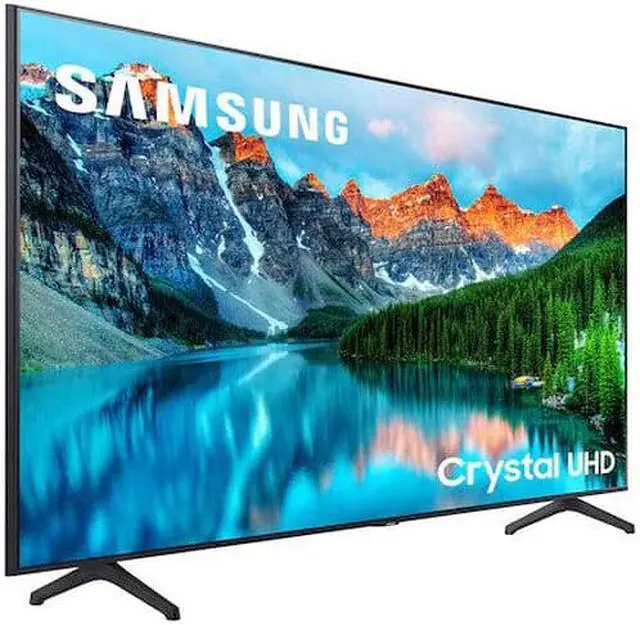 Alt view image 3 of 8 - Samsung LH65BETHLGFXGO 65-Inch BE65T-H Crystal 4K UHD Commercial TV - 3840 x 2160 - 60 Hz - 4700:1 - 8 ms - 16/7 Operation - Wi-Fi - HDMI - USB - Black