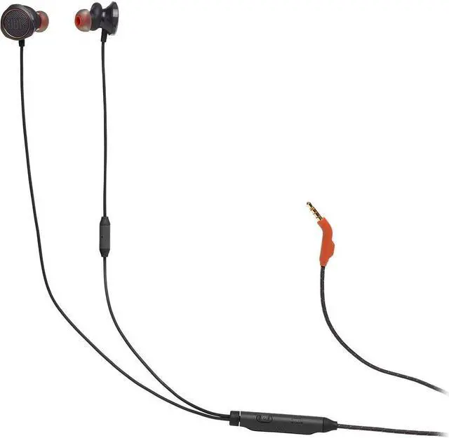 Alt view image 8 of 10 - JBL Quantum 50 Wired In-ear Gaming Headset, Black
