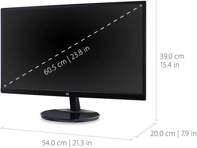 Alt view image 2 of 4 - ViewSonic VA2459-SMH 24" 1080p 16:9 IPS Monitor