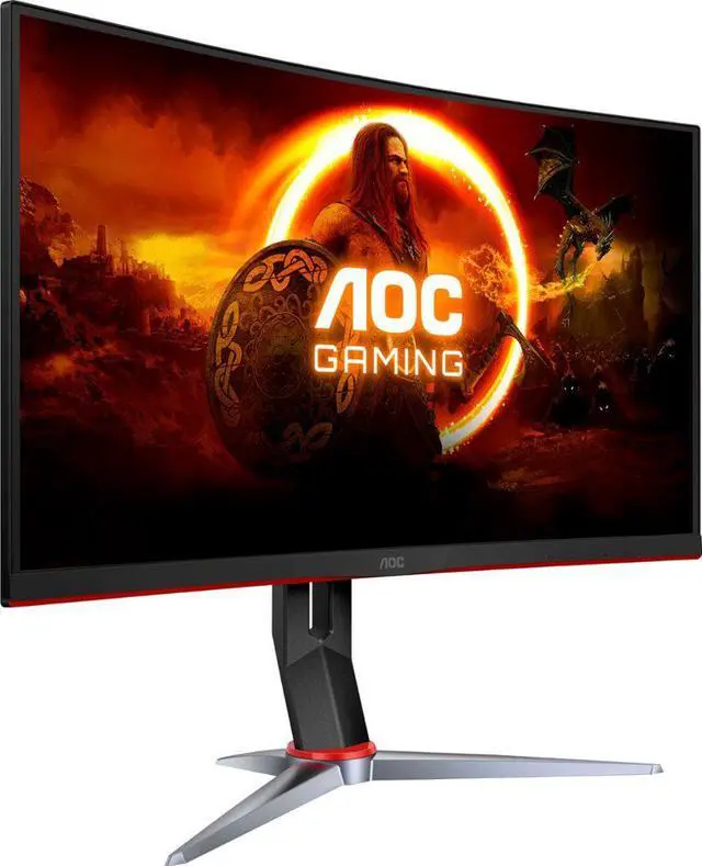 Alt view image 3 of 4 - AOC C24G2-B 23.8" 1920 x 1080 144Hz Gaming Monitor