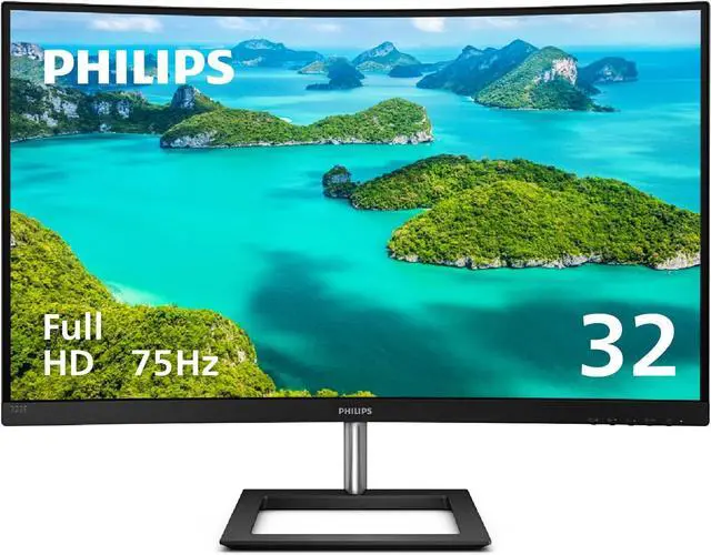 Main image of Philips 322E1C-B 32"1920x1080 60Hz Full HD Curved Monitor