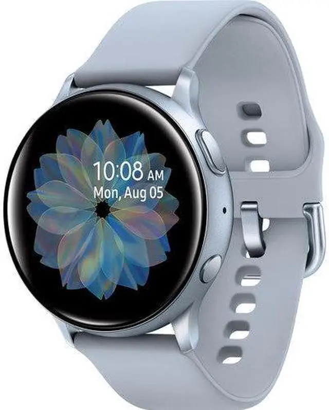 Alt view image 11 of 14 - Samsung Galaxy Watch Active2 (44mm), Cloud Silver (Bluetooth) - Wrist - Accelerometer, Barometer, Gyro Sensor, Heart Rate Monitor, Ambient Light Sensor - Heart Rate, Steps Taken, Calories Burned, ...
