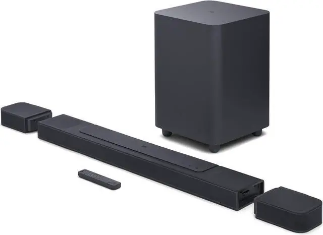 Main image of JBLBAR1000PROBLKAM-Z 7.1.4 Ch Dolby Atmos DTS:X MultiBeam Soundbar System