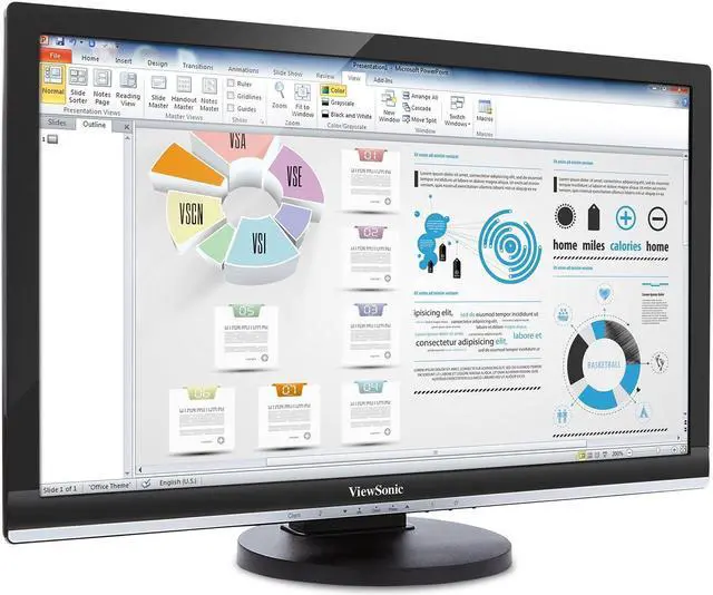 Alt view image 3 of 4 - ViewSonic SD-T245_BK_US0-R 24" Thin Integrated Client Monitor