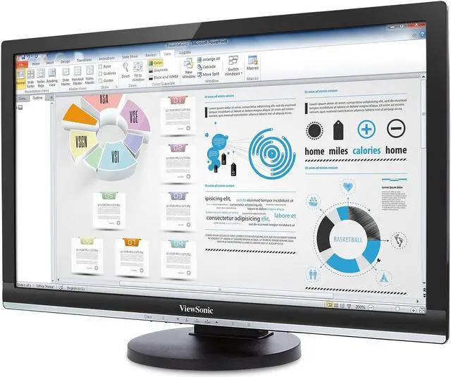 Alt view image 2 of 4 - ViewSonic SD-T245_BK_US0-R 24" Thin Integrated Client Monitor