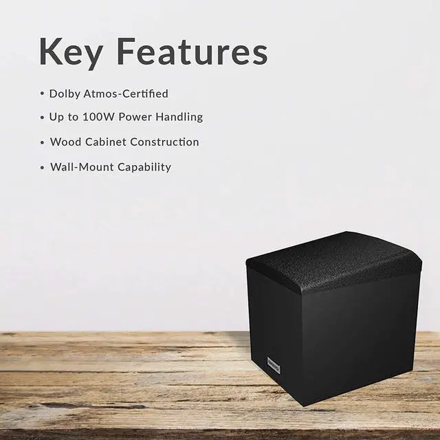 Alt view image 5 of 7 - ONKYO SKH-410 Dolby Atmos-Enabled Speaker System