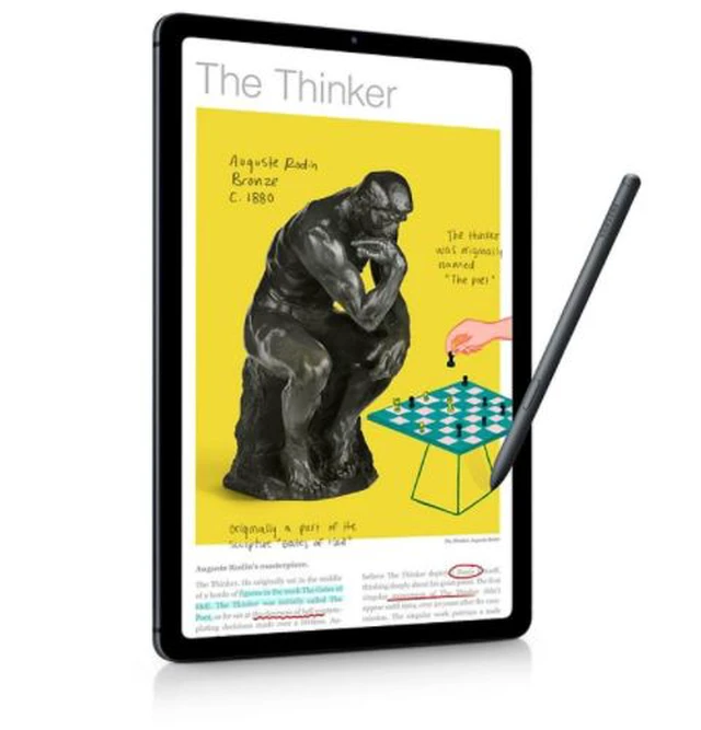 Alt view image 4 of 4 - Samsung SM-P610NZACXAR-RB 10.4" Galaxy Tab S6 Lite 128GB WiFi S Pen Android Tablet, Black