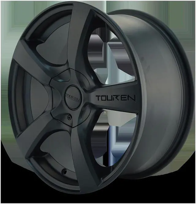Alt view image 3 of 4 - 1 Wheel 17" TR9 17x7 5x105/5x108 Matte Black 42ET 72.62CB (3190-7728MB)