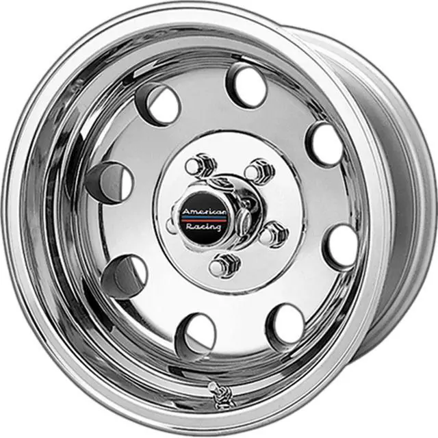 Alt view image 3 of 3 - American Racing AR172 Baja Polished 17x9 8x165.1 -12mm (AR1727982)