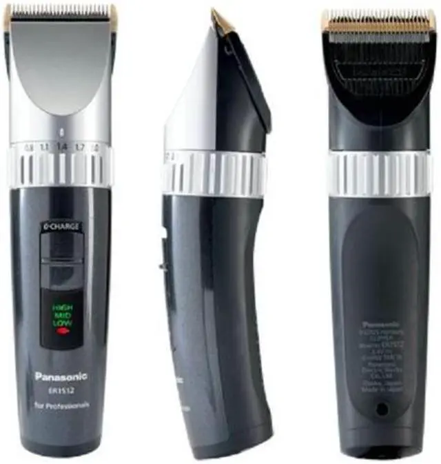 Alt view image 2 of 6 - Panasonic ER1512 Professional Cordless Hair Clipper (Made in Japan)