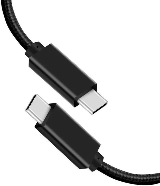 Alt view image 2 of 7 - USB 3.1 Type C to USB C Thunderbolt Compatible Cable PD 100W 5A GEN2 Male to Male Charging & Data Cable for Macbook iMac Pro,4K Ready for USBC Monitor - 3.3FT