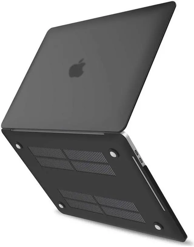 Alt view image 4 of 6 - Matte Laptop Case for Apple Macbook Pro 15.4'' with Retina Display,Hard Sell Case Protective for Mac Book A1398- Matte Black
