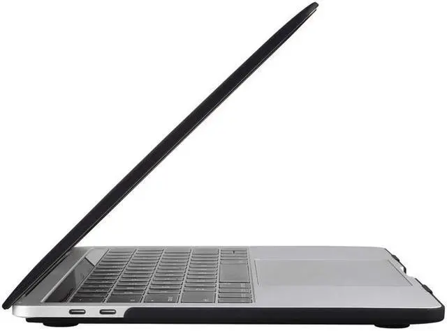 Alt view image 5 of 6 - Matte Laptop Case for Apple Macbook 12" Retina,Hard Sell Case Protective for Mac Book A1534 - Matte Black