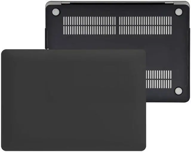 Alt view image 3 of 6 - Matte Laptop Case for Apple Macbook 12" Retina,Hard Sell Case Protective for Mac Book A1534 - Matte Black