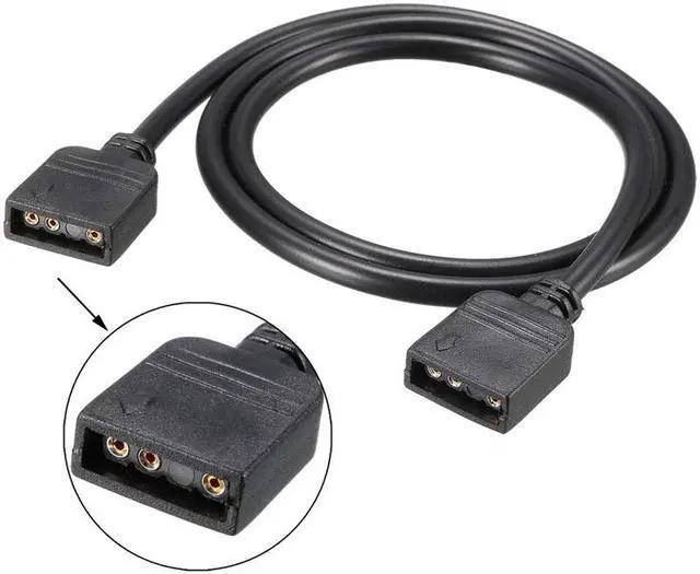 Alt view image 5 of 5 - EnLabs 5V  3-Pin 10 Ports AURA RGB Lighting Hub,1 to 10 Lightning Synchronous Extension Hub to Motherboard for RBW LED Fan Compatible w/ GIGABYTE,ASUS,MSI,ASRock AURA Motherboard-1FT RGB Cable Include