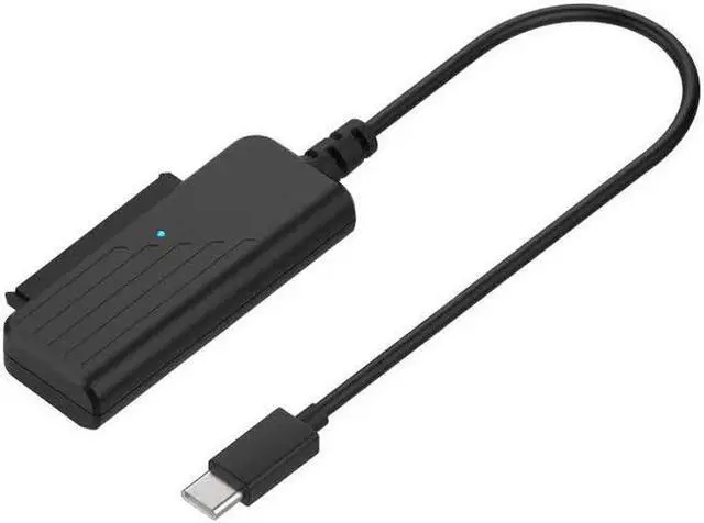Alt view image 2 of 6 - Enlabs USB3C2SATA25 USB 3.1 GEN1 USB 3.0 Type-C to SATA III 2.5" HDD Hard Drive Adapter-2.5 inch SSD SATA to USB Type-C 5Gbps Converter - 10 inches