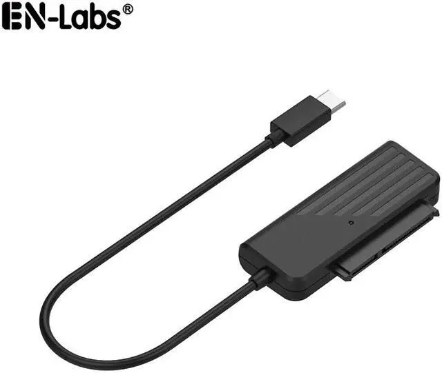 Main image of Enlabs USB3C2SATA25 USB 3.1 GEN1 USB 3.0 Type-C to SATA III 2.5" HDD Hard Drive Adapter-2.5 inch SSD SATA to USB Type-C 5Gbps Converter - 10 inches