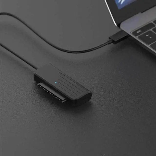 Alt view image 5 of 6 - Enlabs USB3C2SATA25 USB 3.1 GEN1 USB 3.0 Type-C to SATA III 2.5" HDD Hard Drive Adapter-2.5 inch SSD SATA to USB Type-C 5Gbps Converter - 10 inches