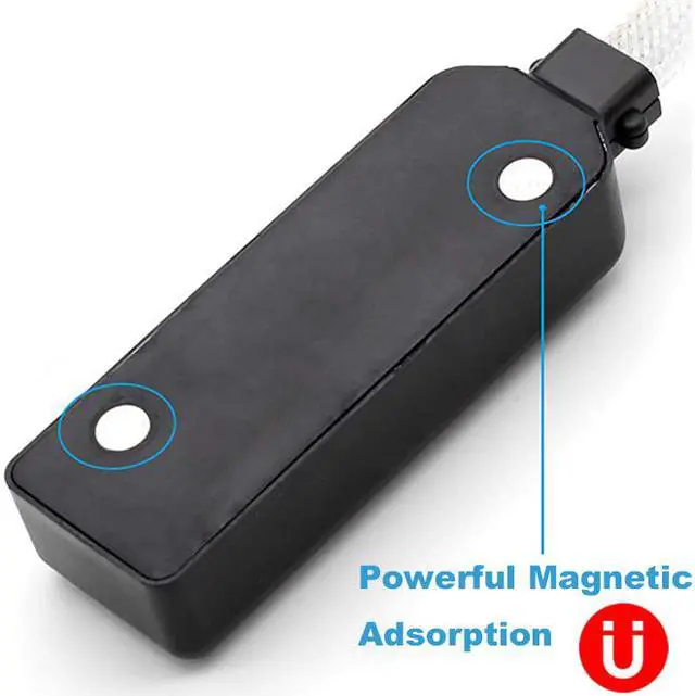 Alt view image 5 of 7 - 5 Port 1X5 PWM 4-pin Fan Hub Splitter Adapter w/ LED RGB Light Cable,PC Case Fan Extension Power Cable for 12V 3Pin / 4Pin fan (3 pin Fan Run in Full Speed) -16 inches