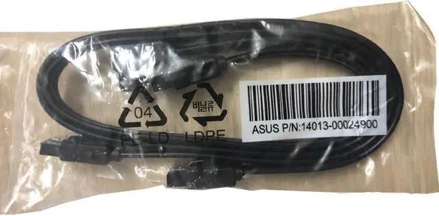 Alt view image 6 of 6 - Lot of 2 EN-Labs 16" SATA 3  6Gb/s Cable with Secure Latch - Serial ATA III Interconnect Data Cable (2pcs/pack)