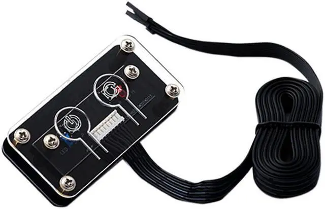 Alt view image 2 of 6 - PC Power Switch Button Cable,Desktop Computer Power Supply On/Off,Reset Switcher Extention Cord w/ HDD LED Indicator& PMMA Case-2FT