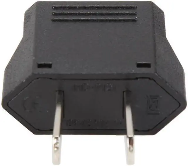 Alt view image 5 of 5 - Type C EU to Type A USA & Canada Travel Adapter Plug, 2 Prong Universal Power Converter,European to USA 2-Pin Power Adapter