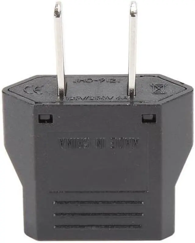Alt view image 3 of 5 - Type C EU to Type A USA & Canada Travel Adapter Plug, 2 Prong Universal Power Converter,European to USA 2-Pin Power Adapter