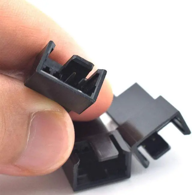 Alt view image 7 of 7 - EN-Labs Molex to 3 Pin 4 Pin Fan Sleeved Power Splitter Cable Adapter,Molex LP4 to 3 x TX3 / TX4 (PWM) 12V PC Case Fan Cooler Y Splitter Power Extension Cord - 10 Inch,Black