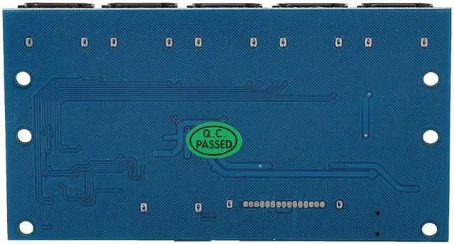 Alt view image 6 of 6 - SATA 3.0 5 Ports Hard Drive Hub Expansion Card Splitter,SATAIII 6Gbps Riser Card w/SATA & DC 5V Power for Win7 Win8 Win XP, etc,Requires Motherboard SATA Port Multiplier Supporting