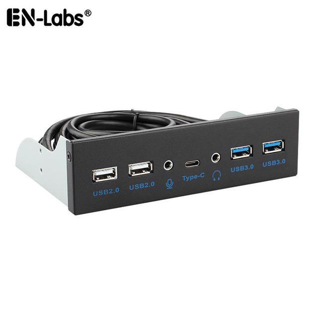 Pannello Frontale Per PC Da 5,25 Pollici: Hub USB 3.0, Lettore Schede E ESATA