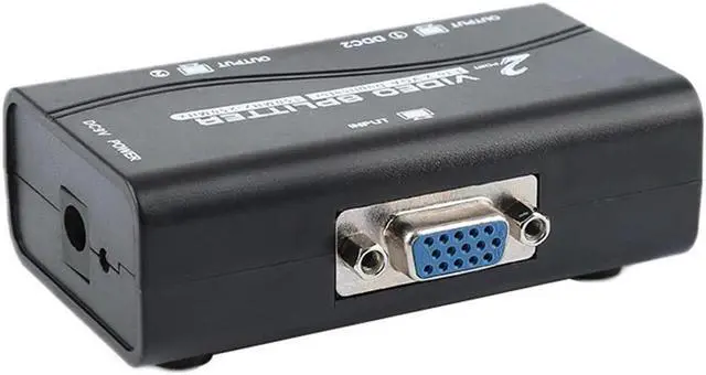 Alt view image 3 of 7 - EnLabs VGA250SPL1X2 VGA Splitter 1 In 2 Out,2 Ports 250MHz VGA Splitter HUB Support 1920x1440@60Hz Resolution
