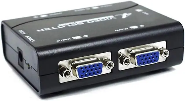 Alt view image 2 of 7 - EnLabs VGA250SPL1X4 VGA Splitter 1 In 4 Out,4 Ports 250MHz VGA Splitter HUB Support 1920x1440@60Hz Resolution