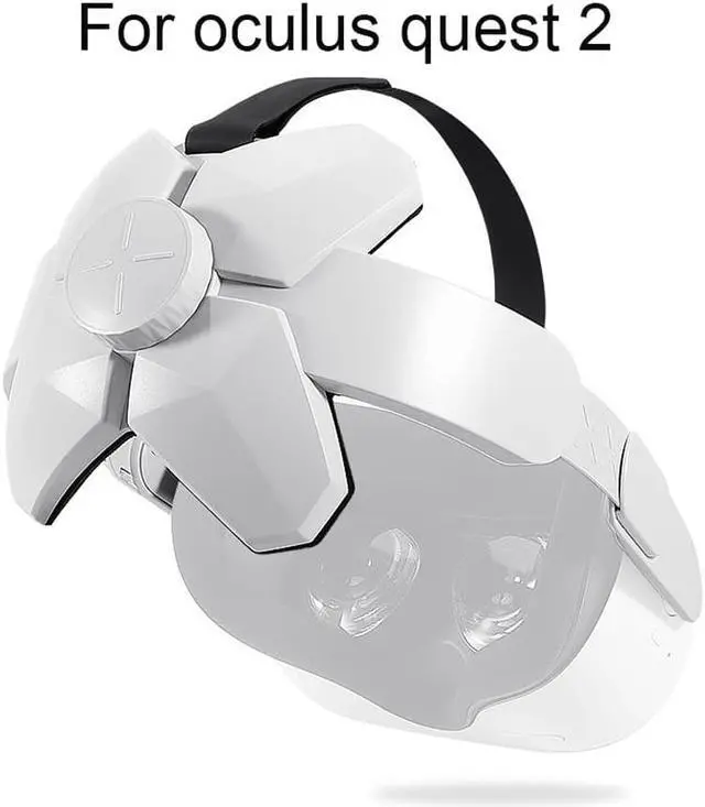 Alt view image 4 of 7 - Head Strap Compatible with Oculus Quest 2 Elite Head Strap Replacement with Super Soft Foam, Enhanced Support & Gaming Immersion, Reduce Pressure in VR Headset, Adjustable for different head sizes