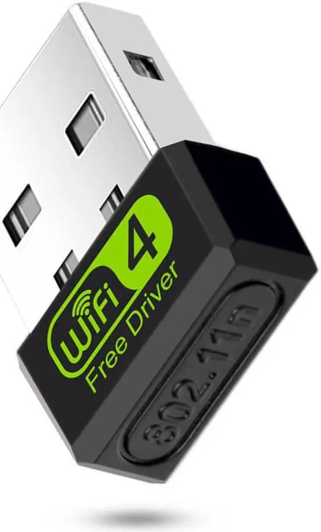 Alt view image 2 of 6 - 150Mbps USB WiFi Adapter,Driverless USB 2.0 2.4GHz Wireless Dongle,11N WiFi USB Network Receiver For Desktop Computer,Compatible with Windows XP / 7/8.x /10/11, Mac OS