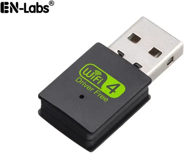 Main image of USB WiFi Adapter 300Mbps,Driverless USB 2.0 2.4GHz Wireless Dongle,11N WiFi USB Network Receiver For Desktop Computer,Compatible with Windows XP / 7/8.x /10/11, Mac OS