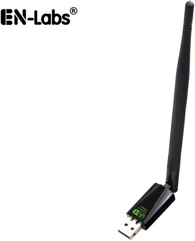 Main image of 300Mbps 11N USB WiFi Adapter,Driverless Wireless Network Dongle w/ High Gain 5dB Antenna,11N WiFI Receiver Hotspot for Desktop Laptop,Compatible with Windows XP / 7/8.x /10/11, Mac OS
