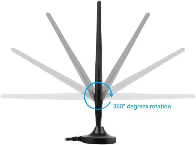 Alt view image 6 of 7 - AC1200M 2.4G/5.8G USB3.0 Wifi Adapter Receiver 1200M Wireless USB WiFi Network Adatper With 2x 5dBi Antennas RTL8812BU 802.11ac for Desktop PC